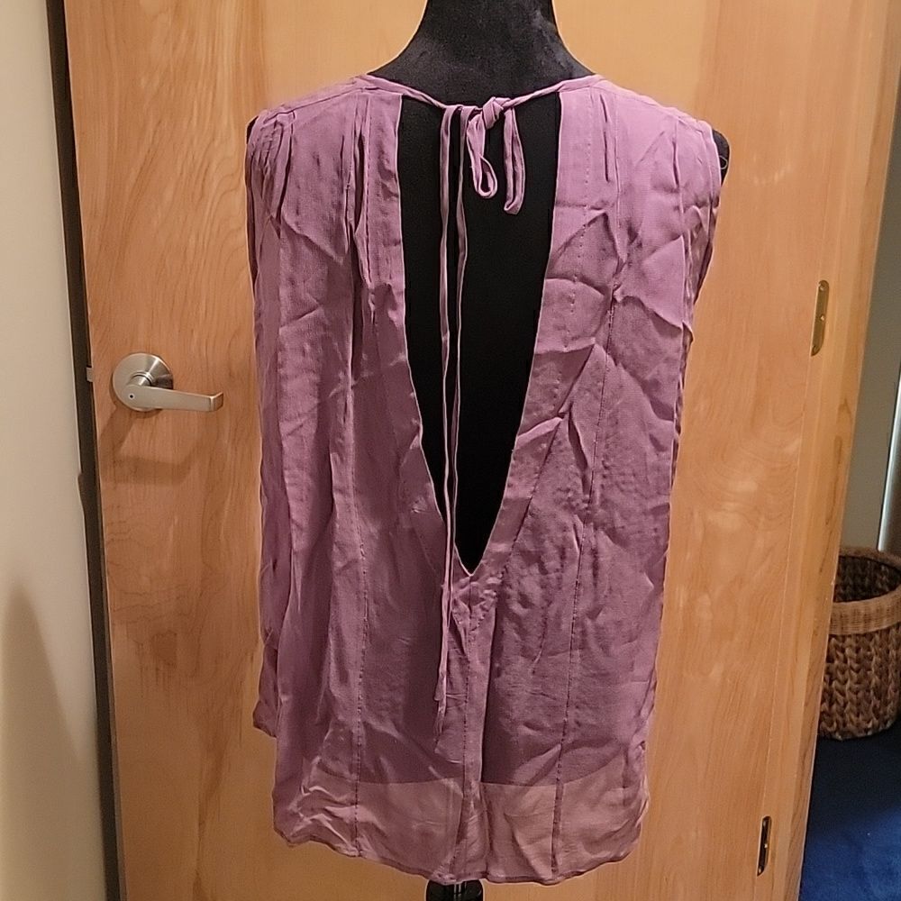 MLV purple sequin top sz M - Picture 2 of 10